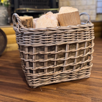 Open Weave Basket with Jute Liner