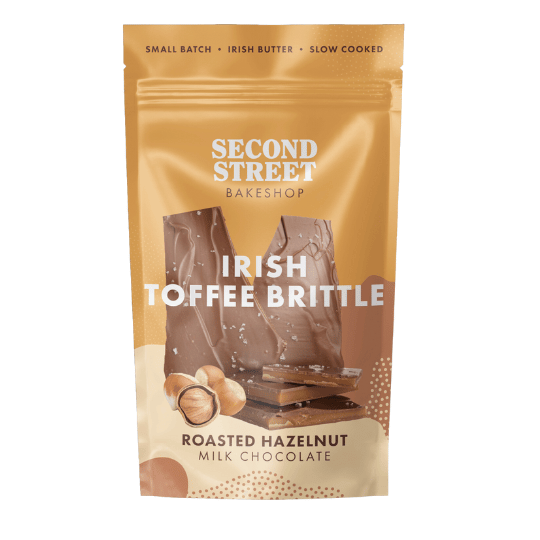 Irish Toffee Brittle with Roasted Hazelnut