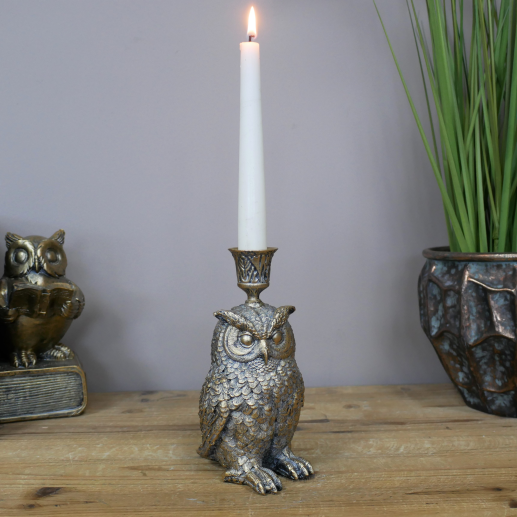 Owl Candle Holder