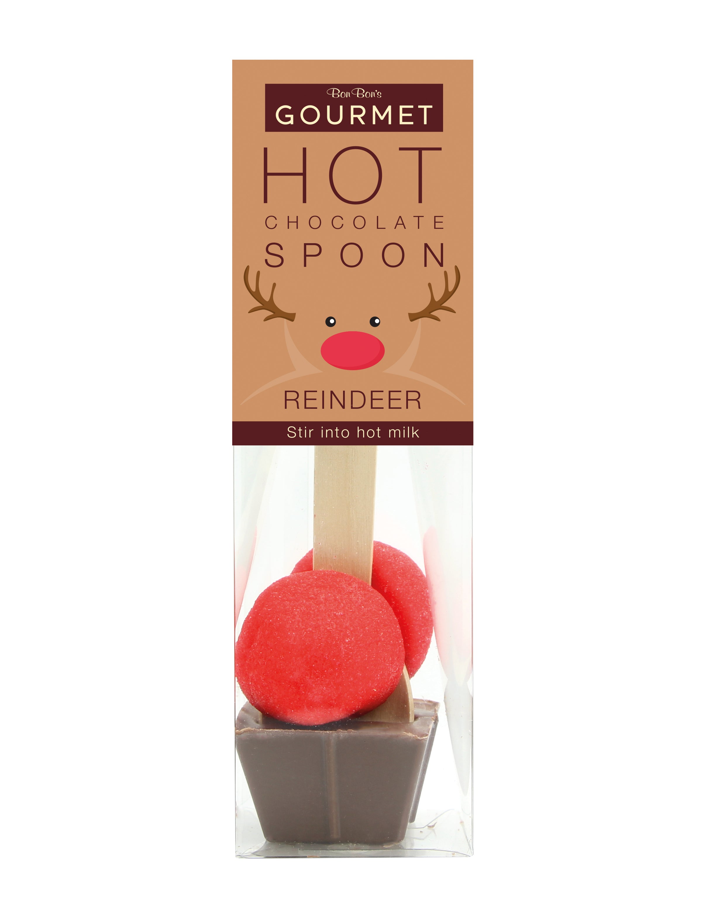 Reindeer Hot Chocolate Stick