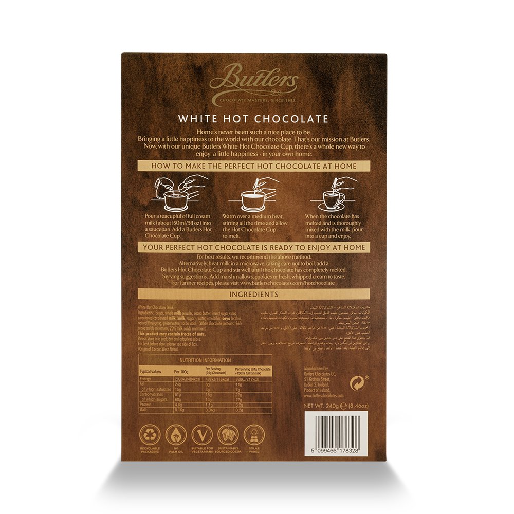 Butlers White Hot Chocolate Box