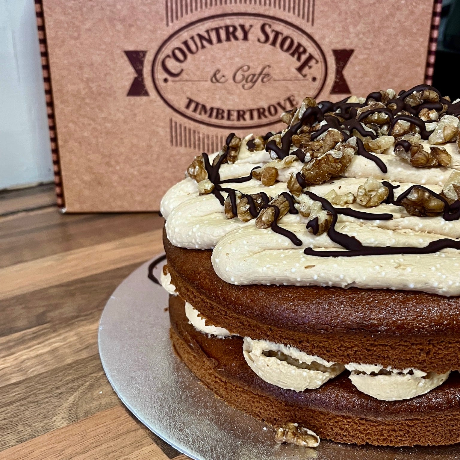 Coffee & Walnut Cake