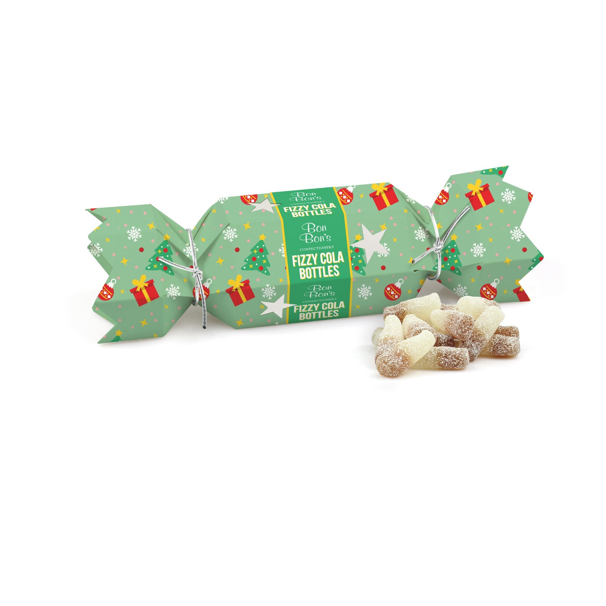 Mini Festive Cracker – Fizzy Cola Bottles