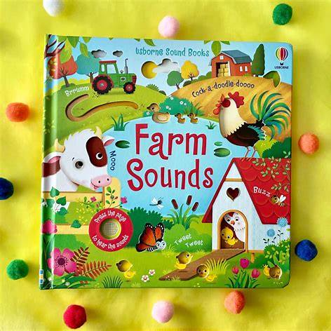 "Farm Sounds" Book