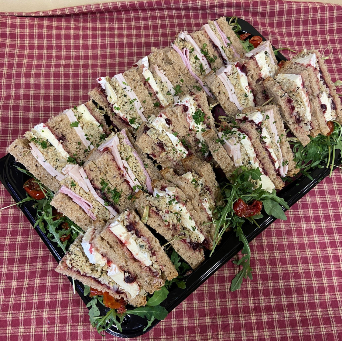 Christmas Sandwich Platter