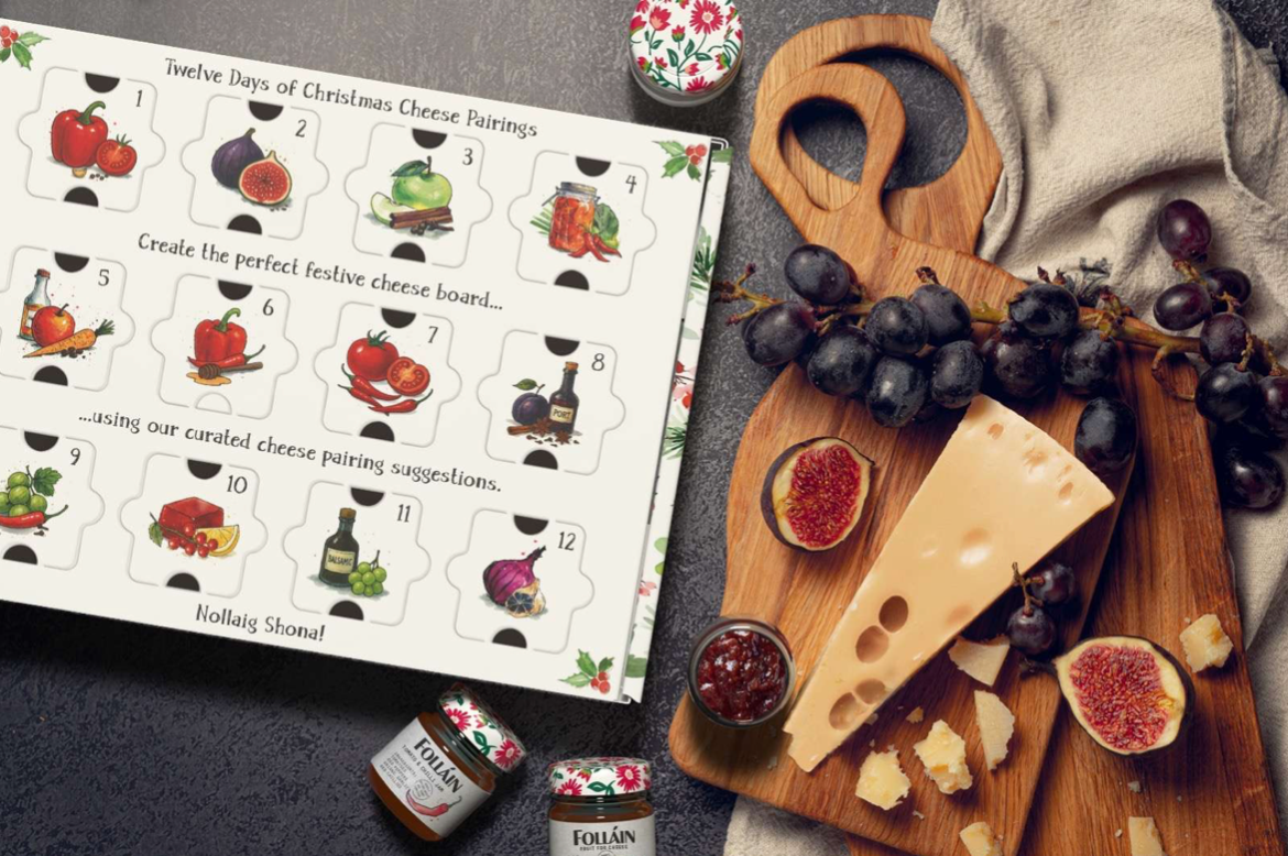 Folláin's 12 Days of Cheese Pairings