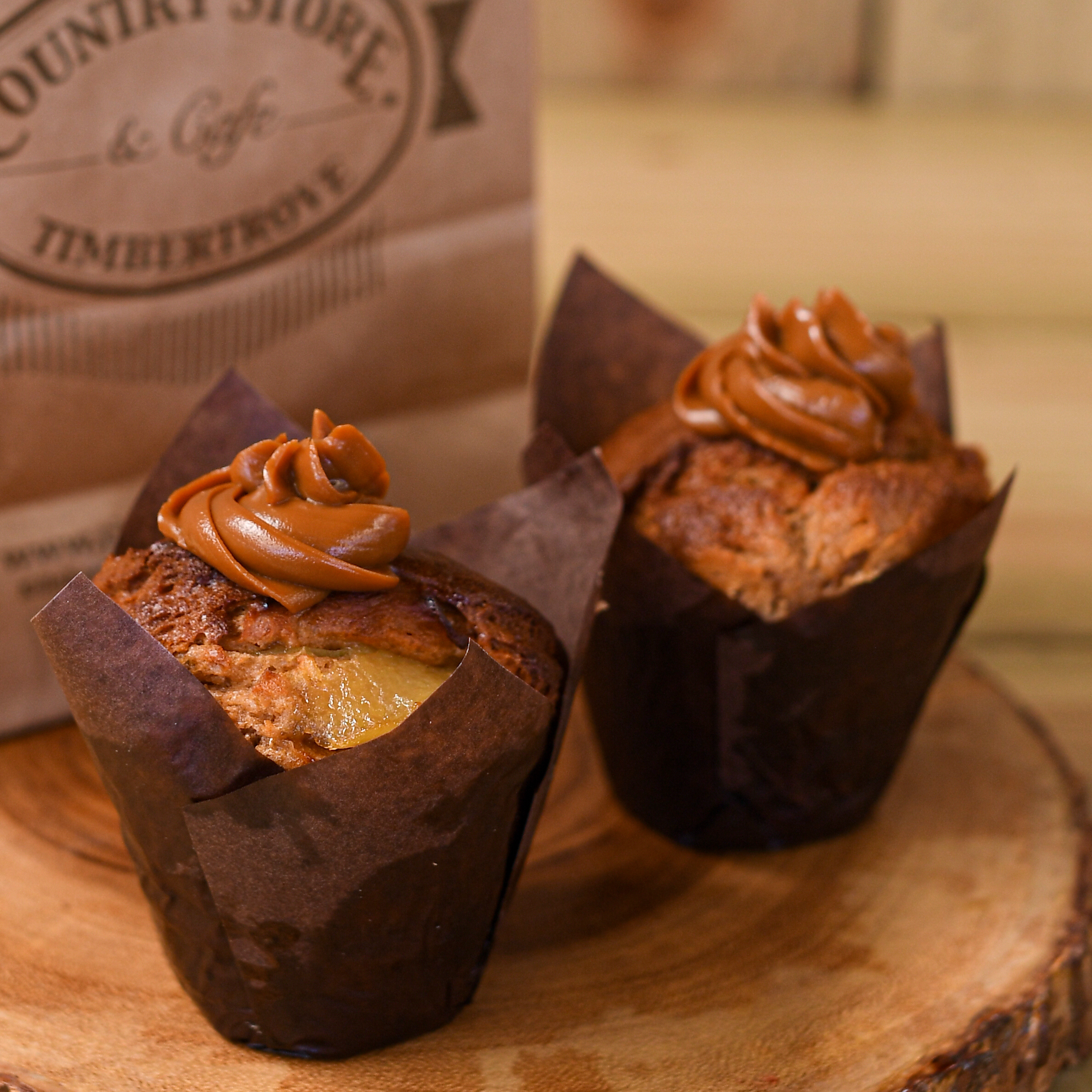 Apple & Toffee Muffin