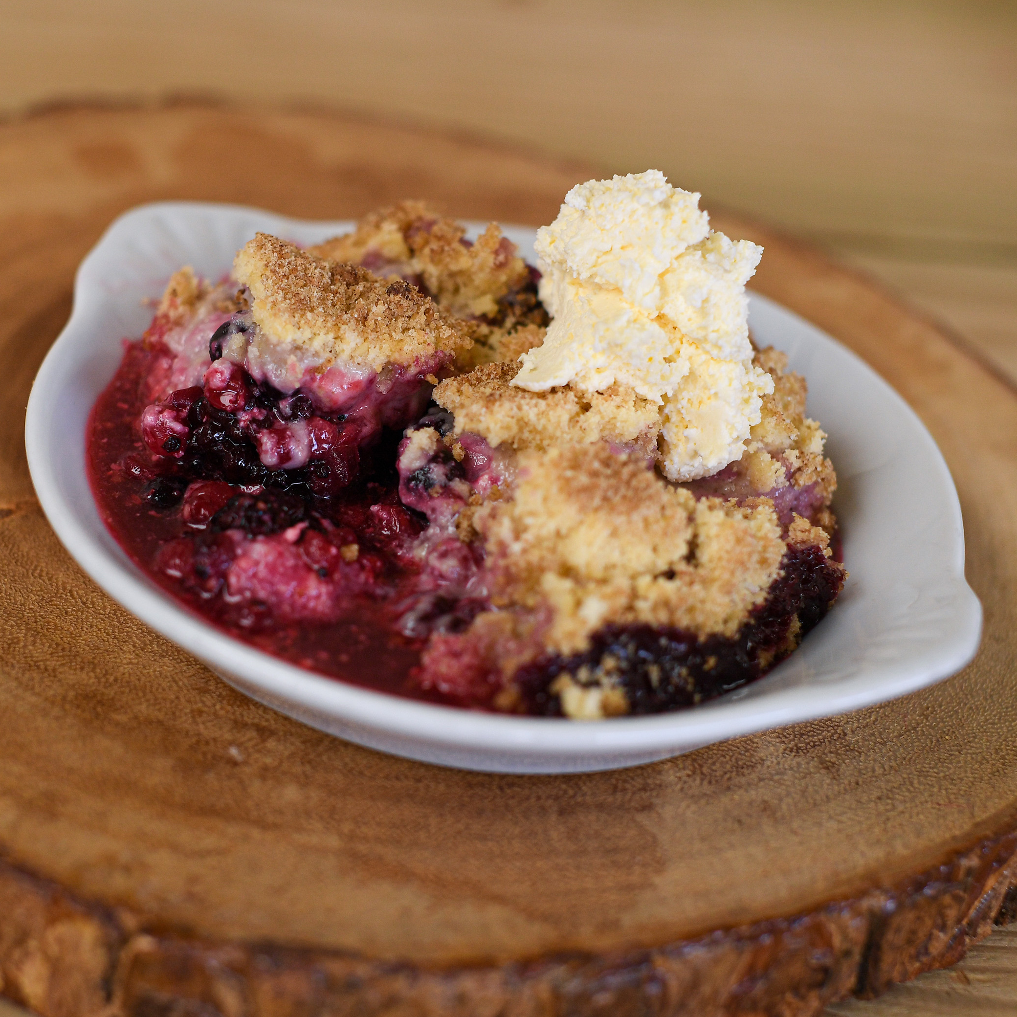 Mixed Berry Crumble