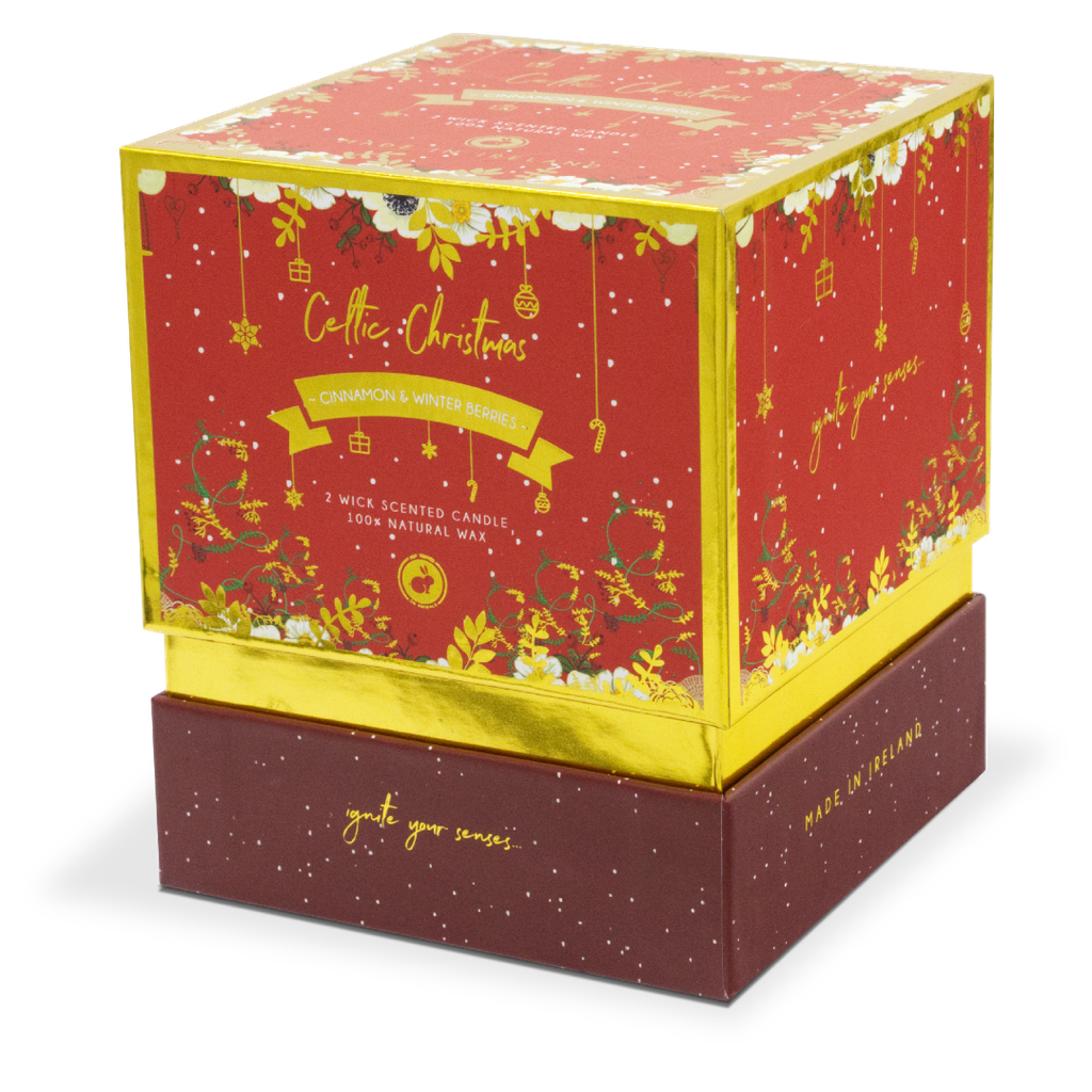 Cinnamon & Winter Berries Candle (2 Wick)