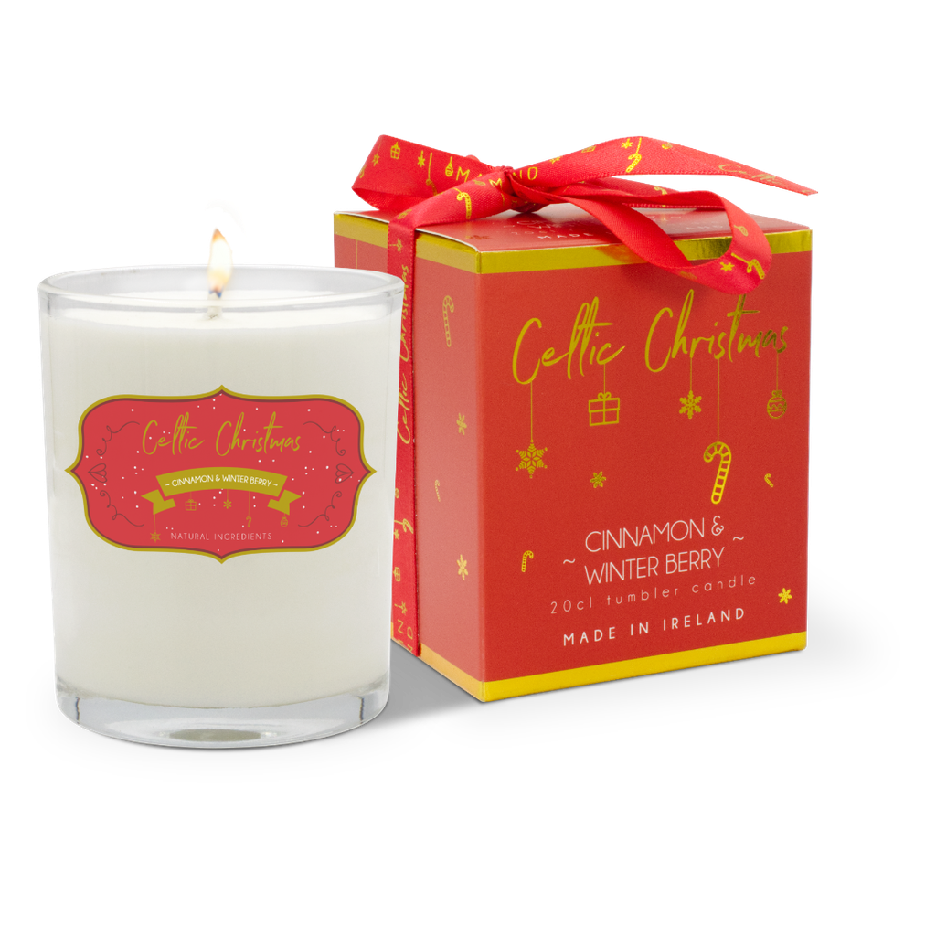 Cinnamon & Winter Berries Candle (1 Wick)