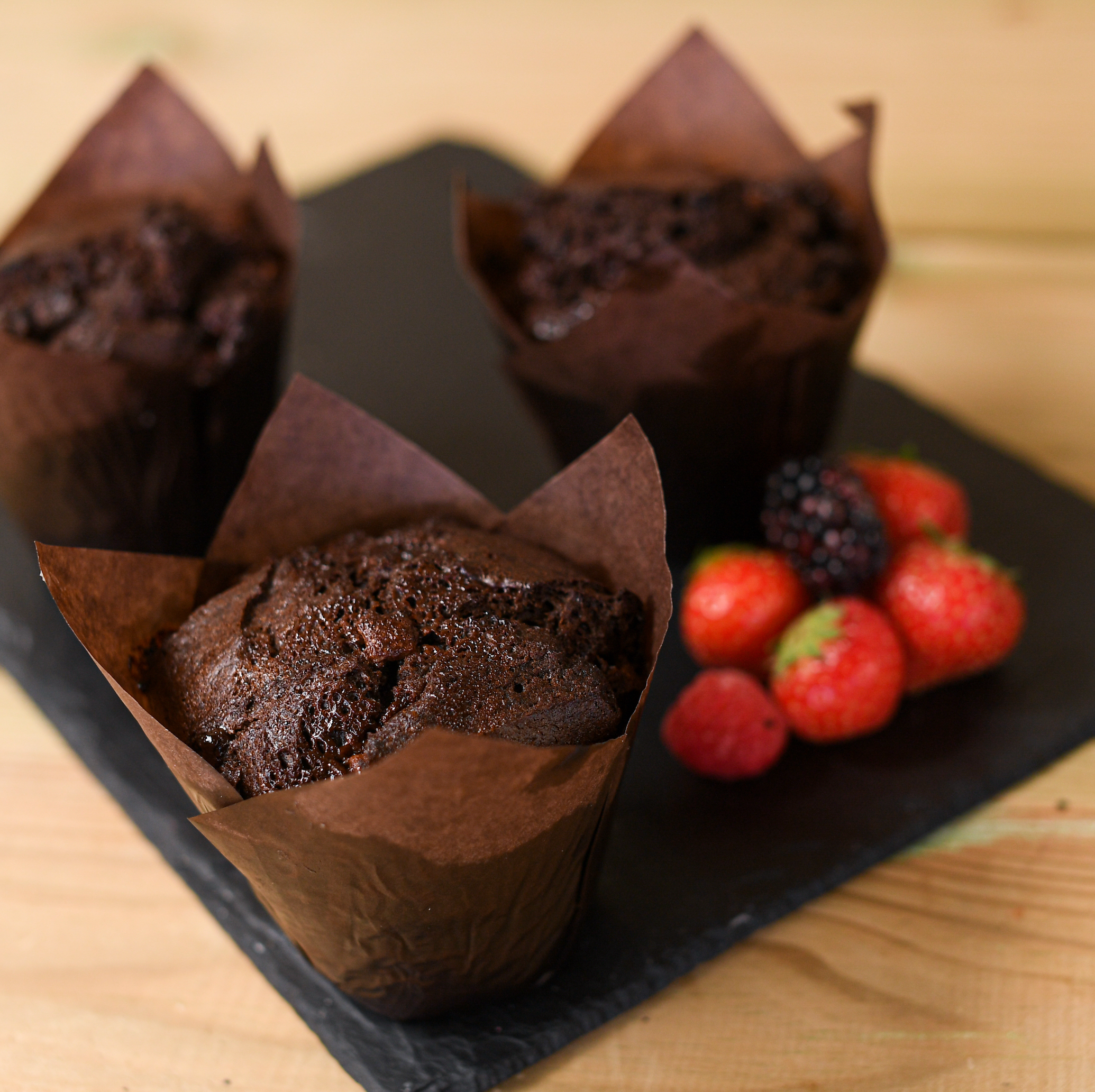 Double Chocolate Muffins