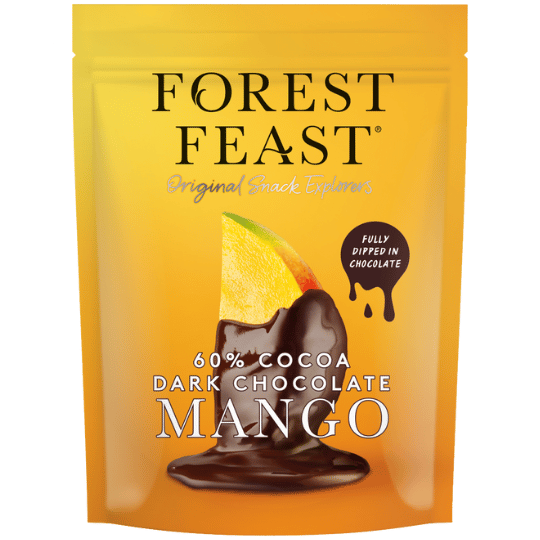 Dark Chocolate Covered Mango Pieces