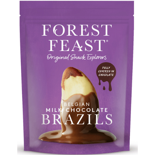 Milk Chocolate Covered Brazil Nuts