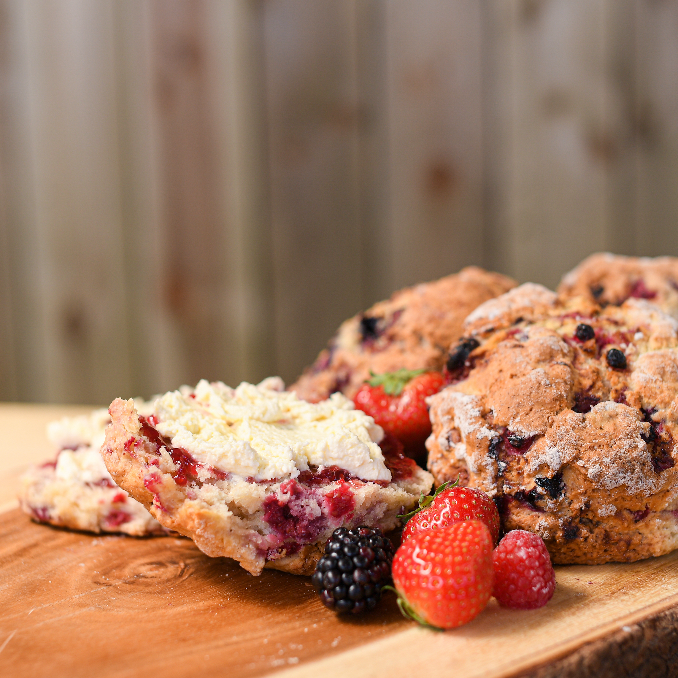Mixed Berry Scone