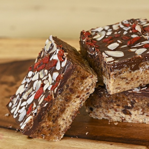 Raw Energy Caramel Square